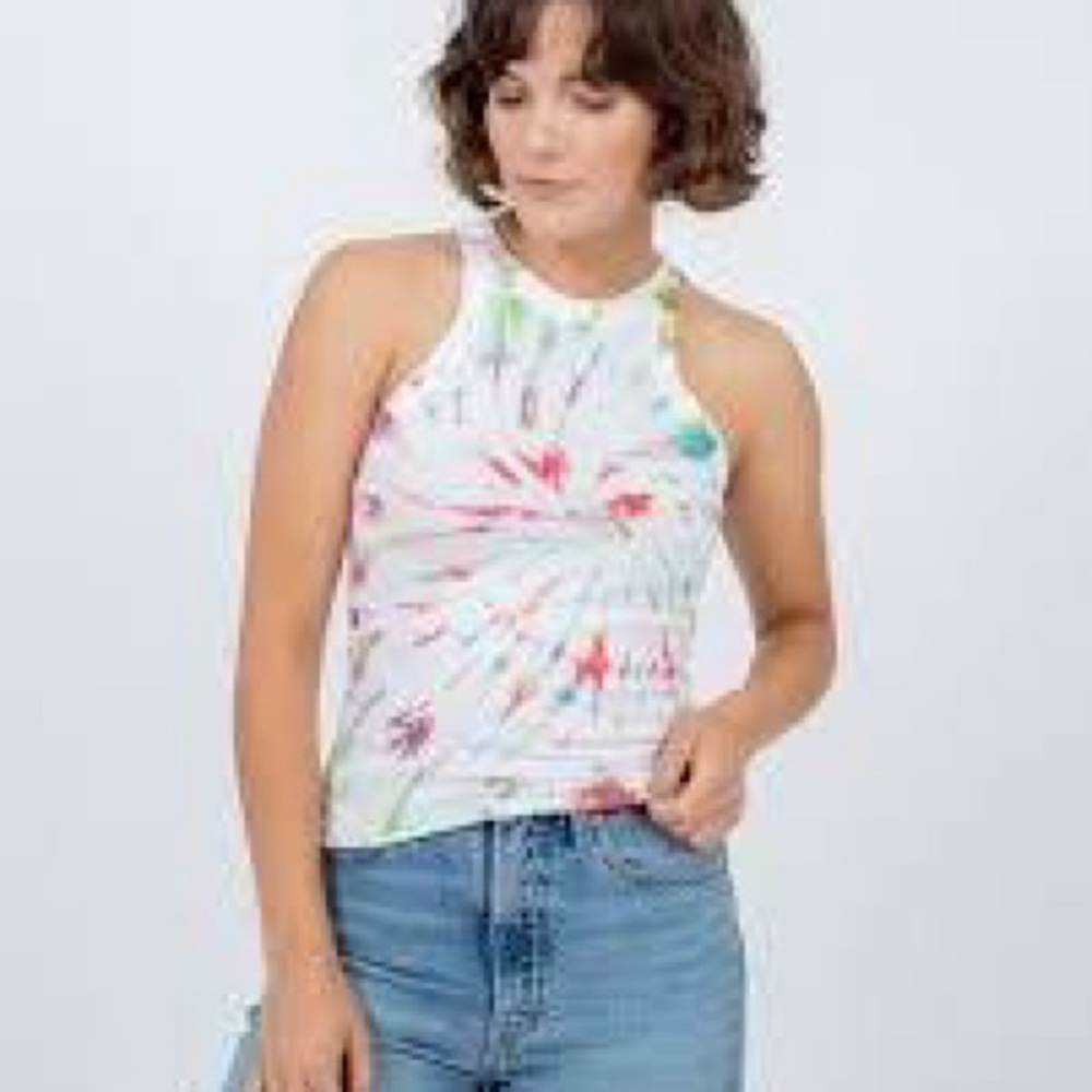 NWOT - Wesley tie dye tank in size small - Picture 2 of 4